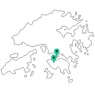 Hong Kong map