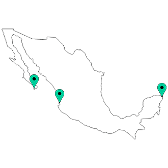 Mexico map