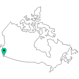 Western Canada map