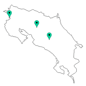 Costa Rica map
