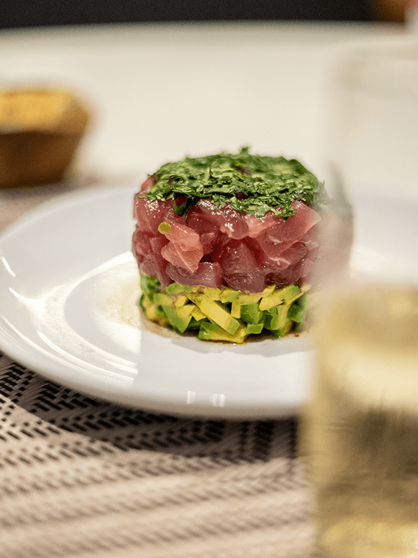 sail charter food