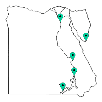 Egypt map