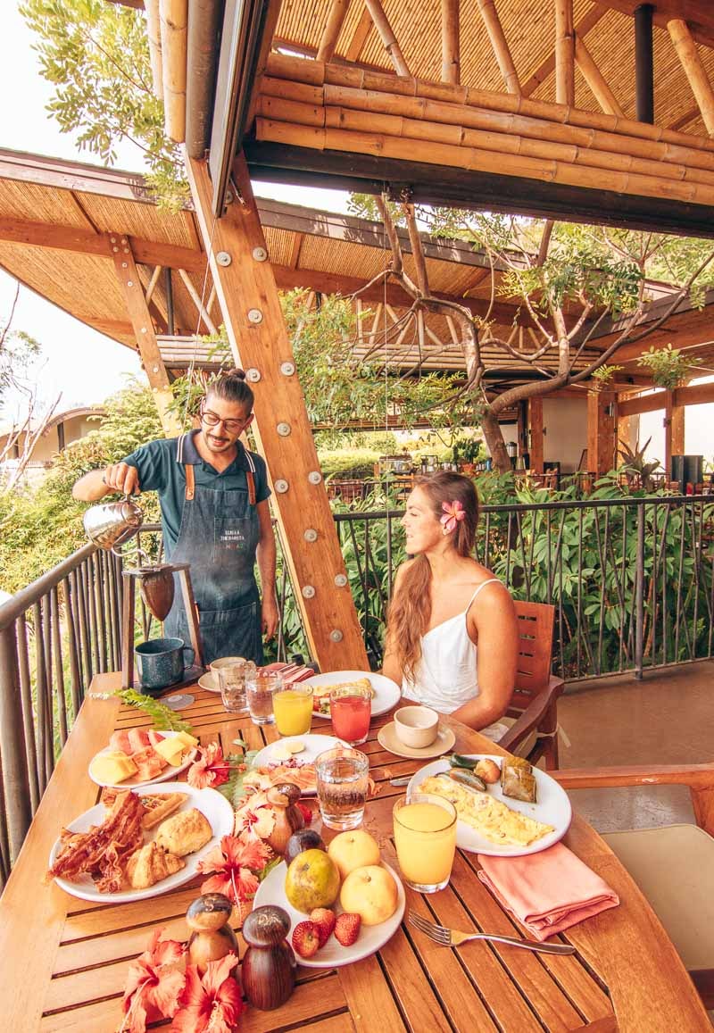 Andaz Costa Rica breakfast