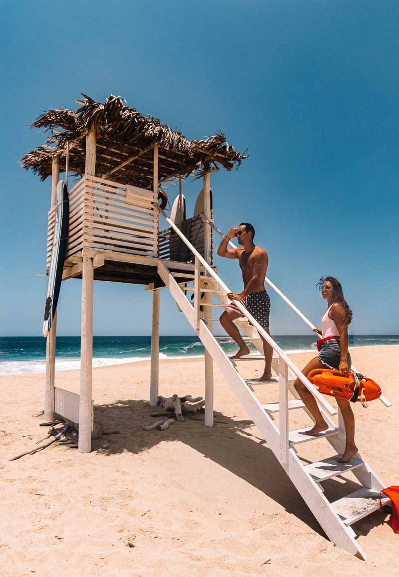 towers at pacifica cabo lifeguard stand