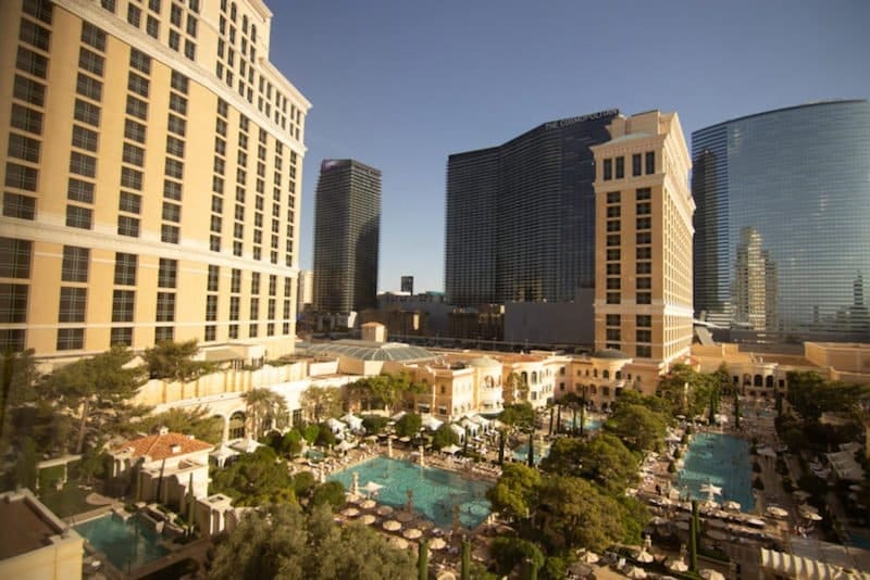 resort tower king bellagio las vegas
