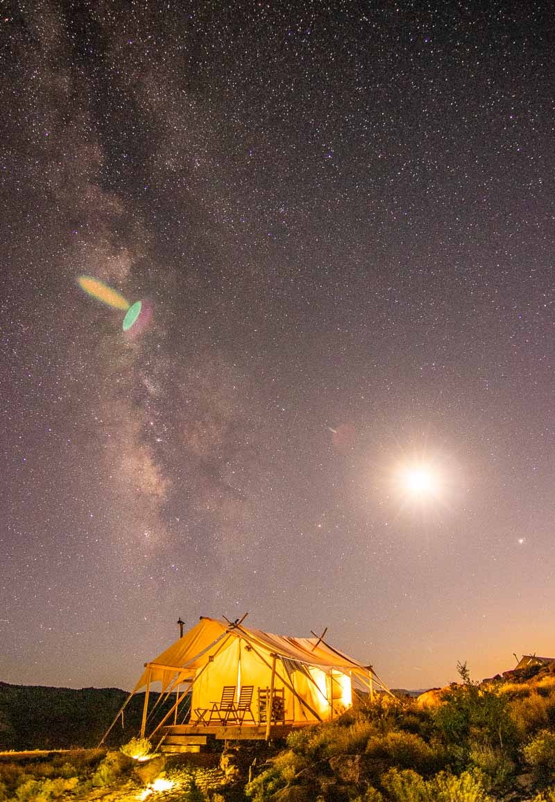 tent under canvas zion