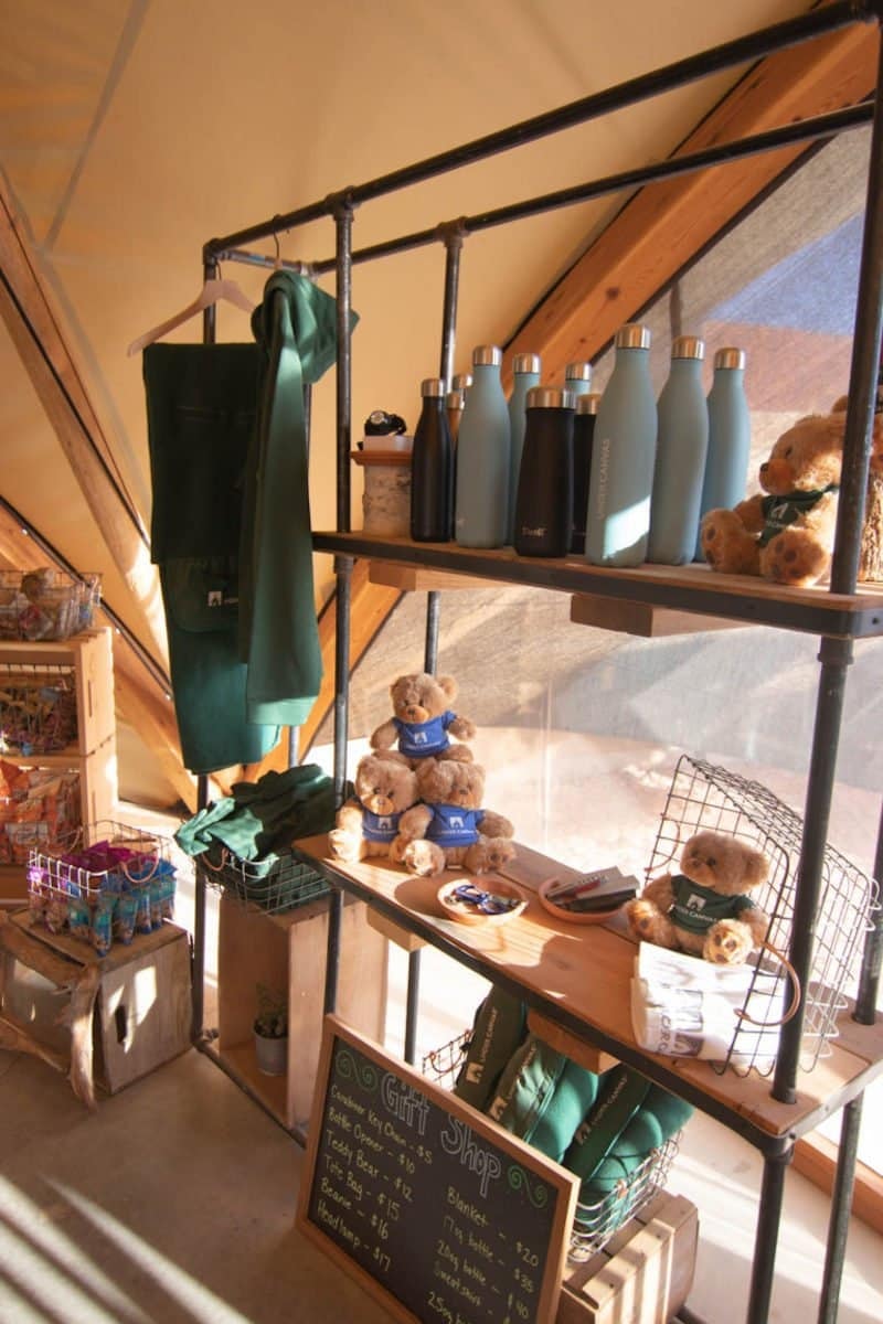 gift shop under canvas zion