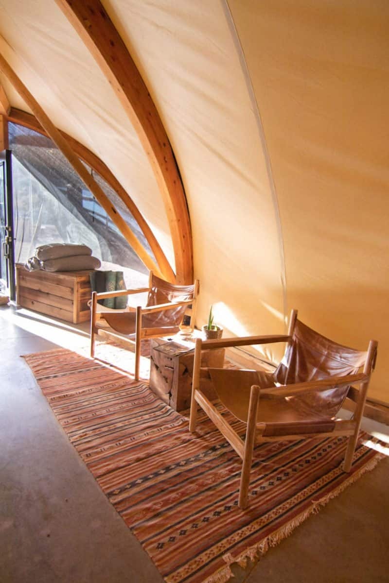 lobby under canvas zion