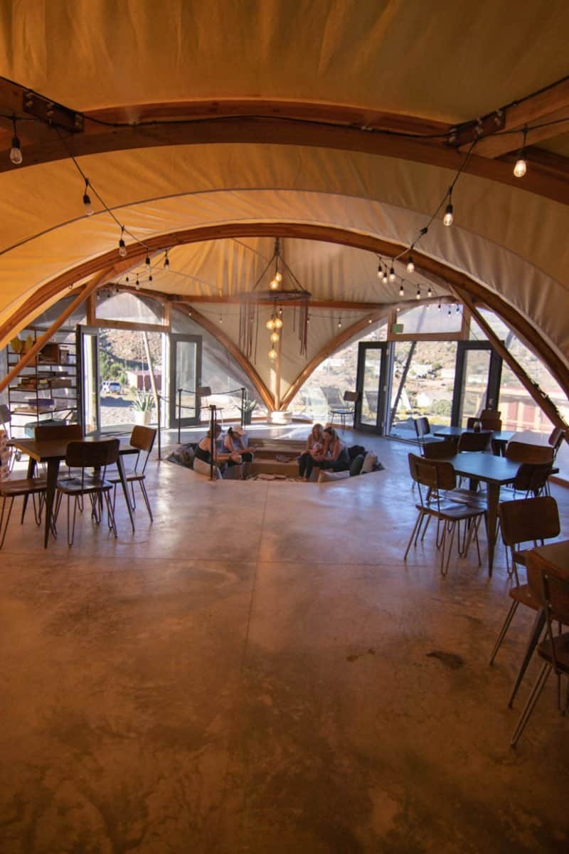 lobby under canvas zion
