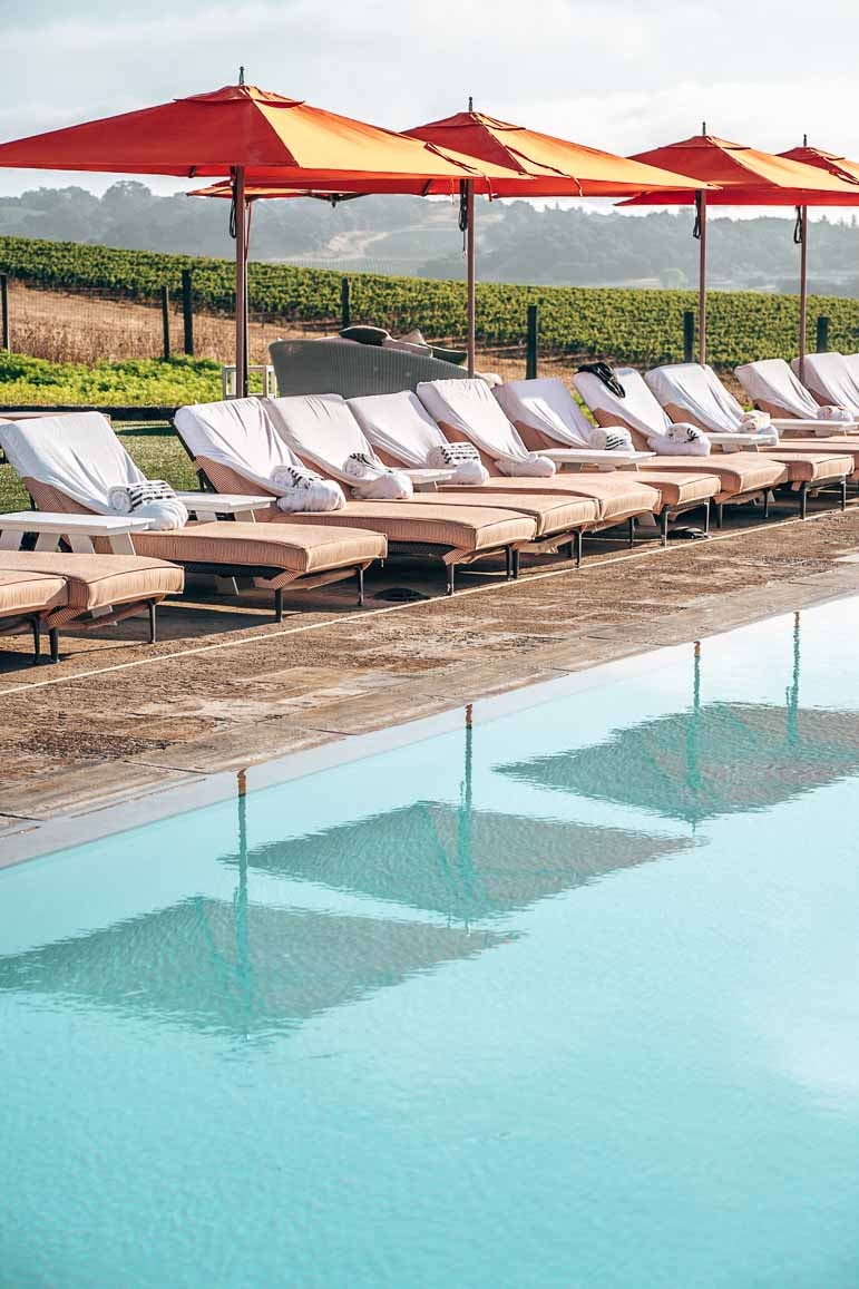pool at carneros resort napa