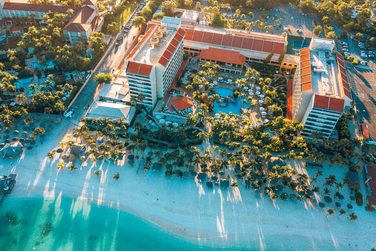 View from Barcelo Aruba