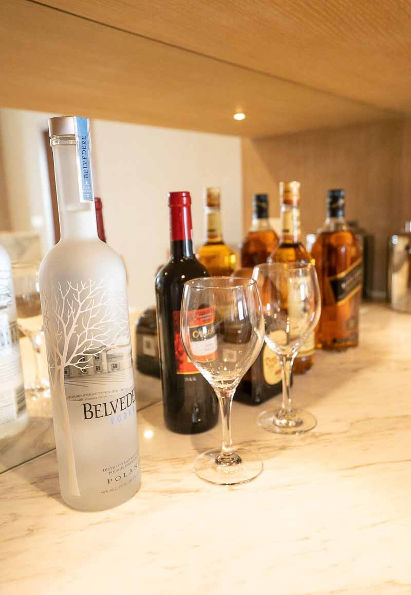 Le Blanc Los Cabos minibar