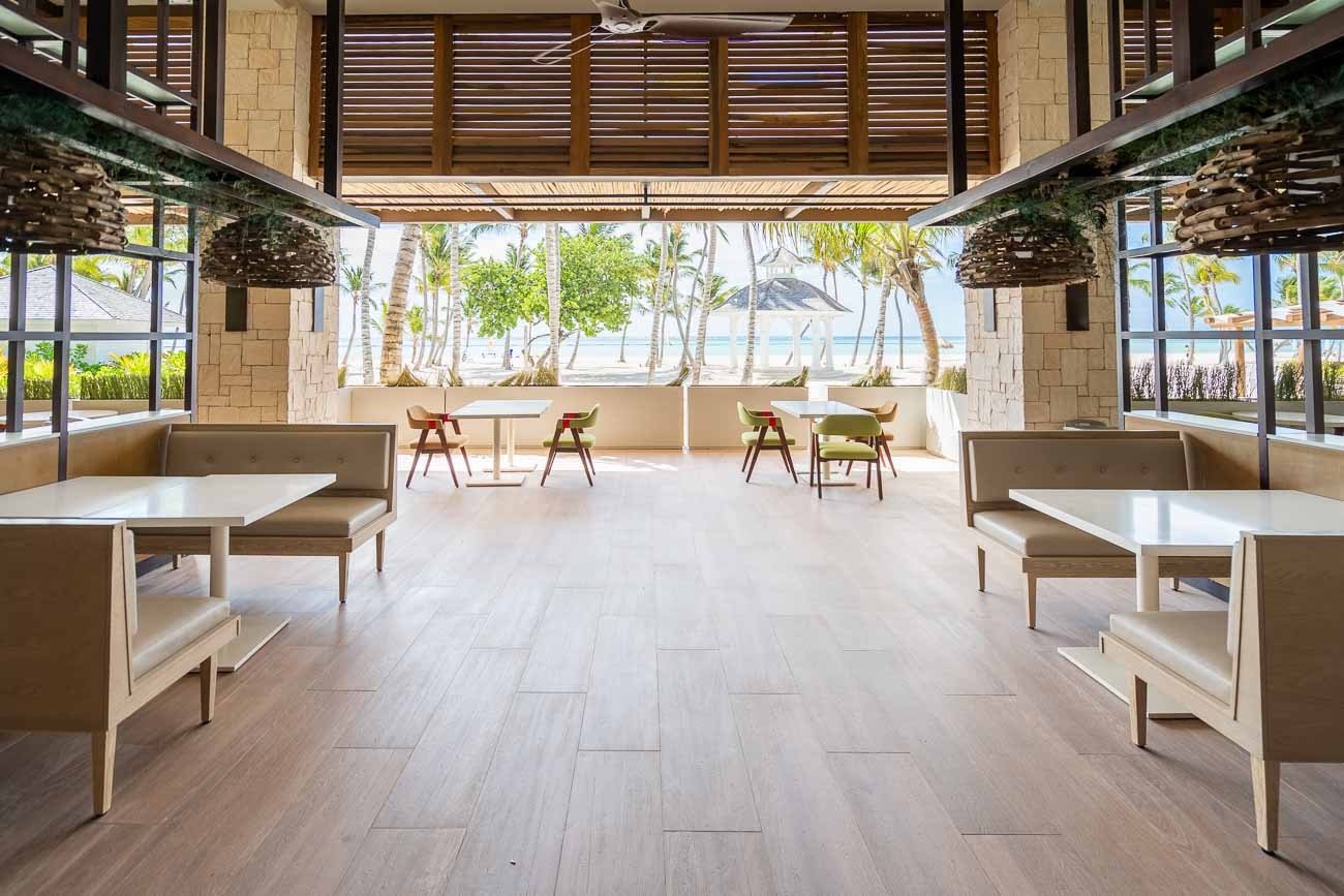 beachfront restaurant