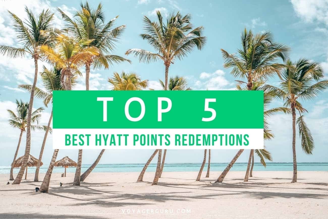 Top 5 Best World of Hyatt Points Redemptions for Beach Vacations