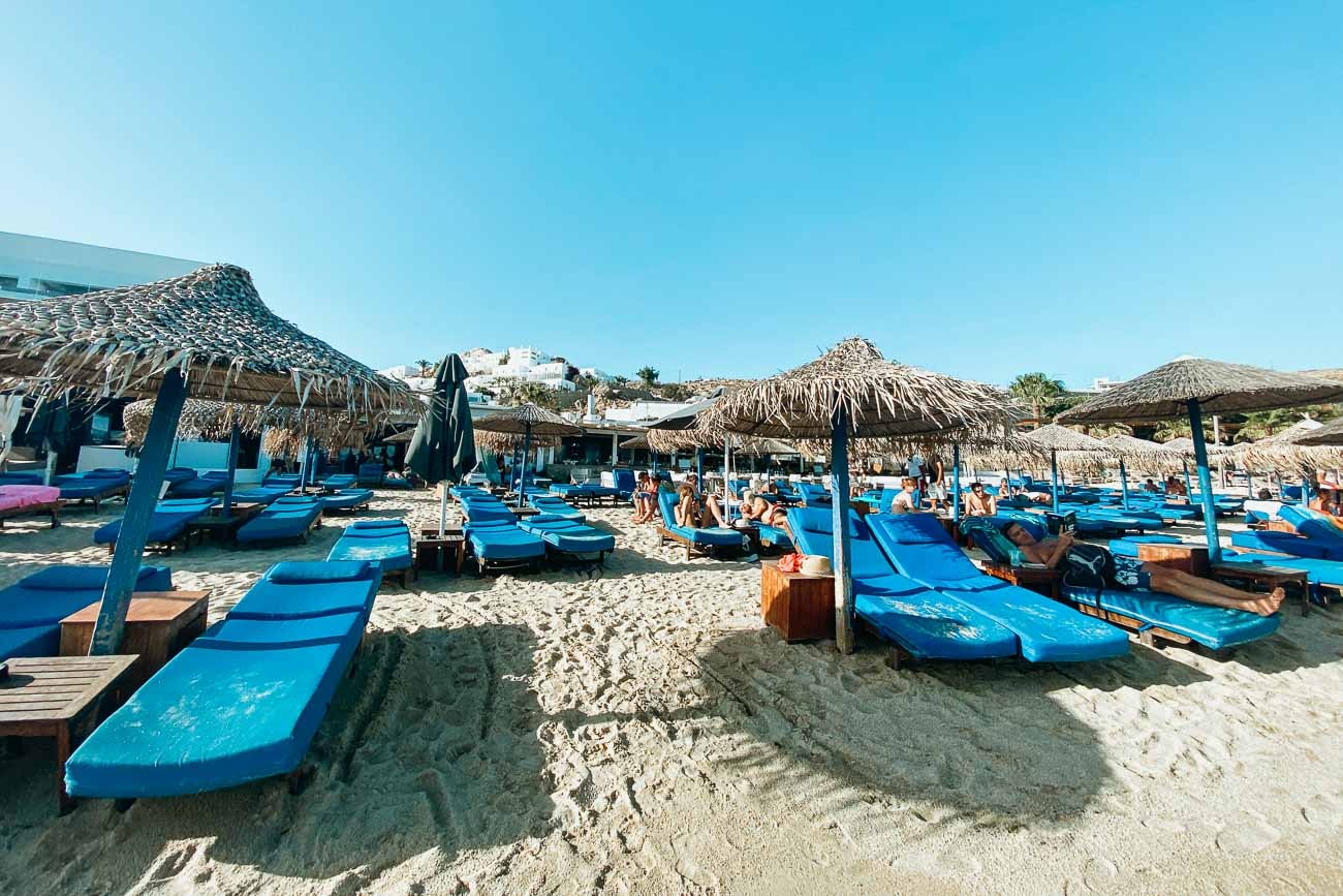 Platis Gialos beach