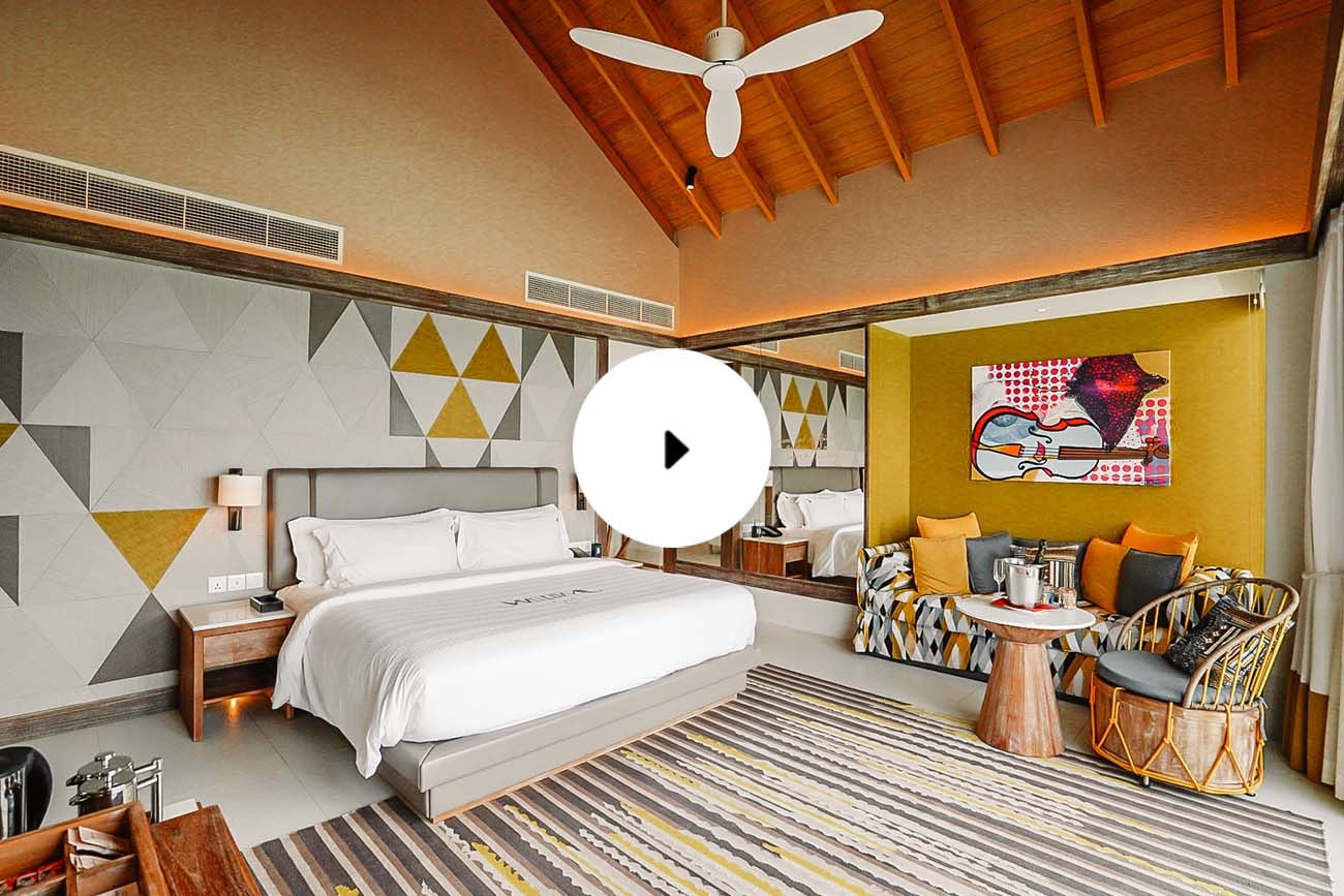 Video: Hard Rock Maldives Room Tour + Rockstar Villa!