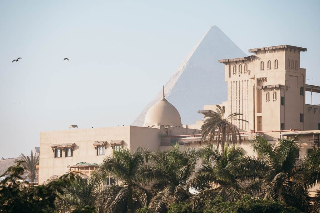 Marriott Mena House at the base of the Pyramids in Giza, a classic luxury property