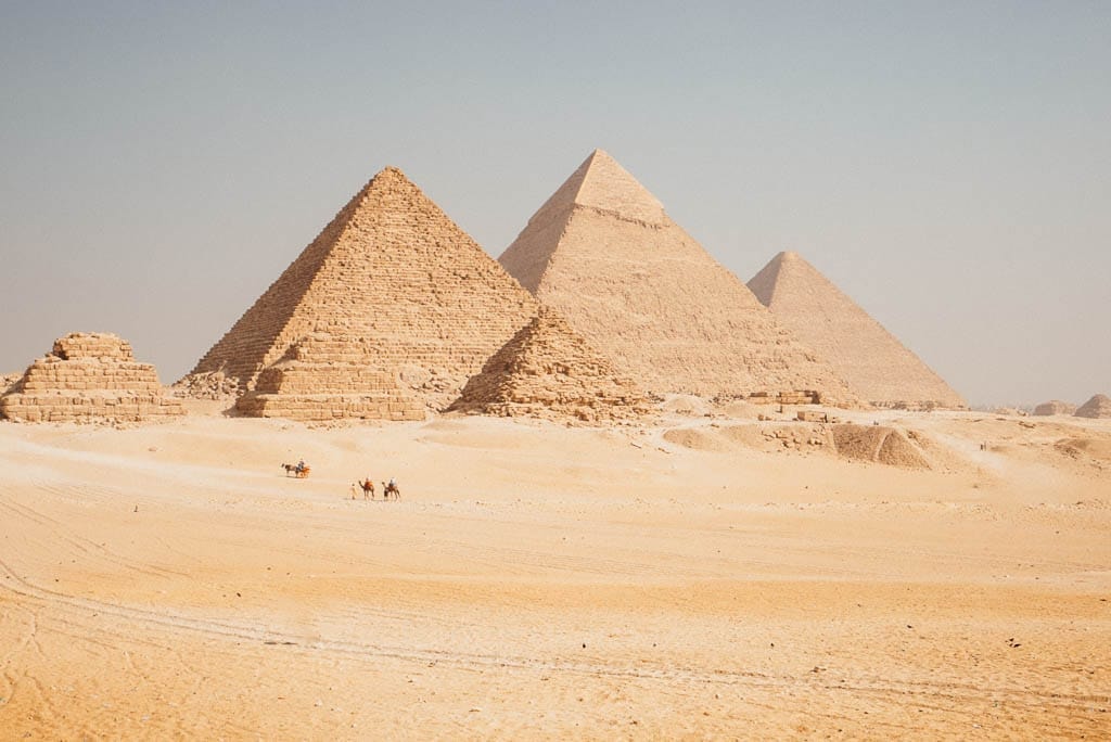 Pyramids at Giza